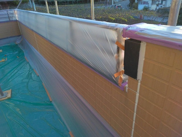 甲州市　屋根外壁塗装工事